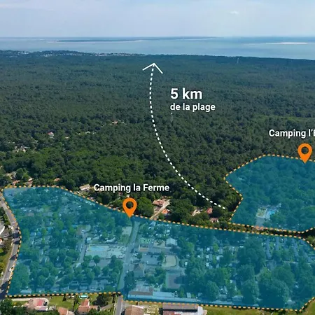 Campingplads Zecamping 4 Etoiles 5Km Plage Parc Aquatique Animaux Acceptes Club Enfant 4*